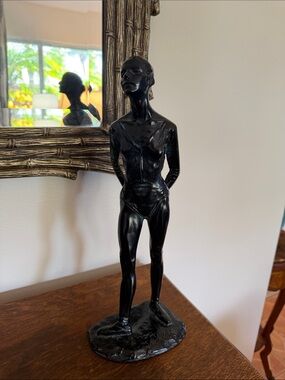 Vintage Anthony Cipriano Artist Signed “Ballerina” Sculpture 14”  Figurine